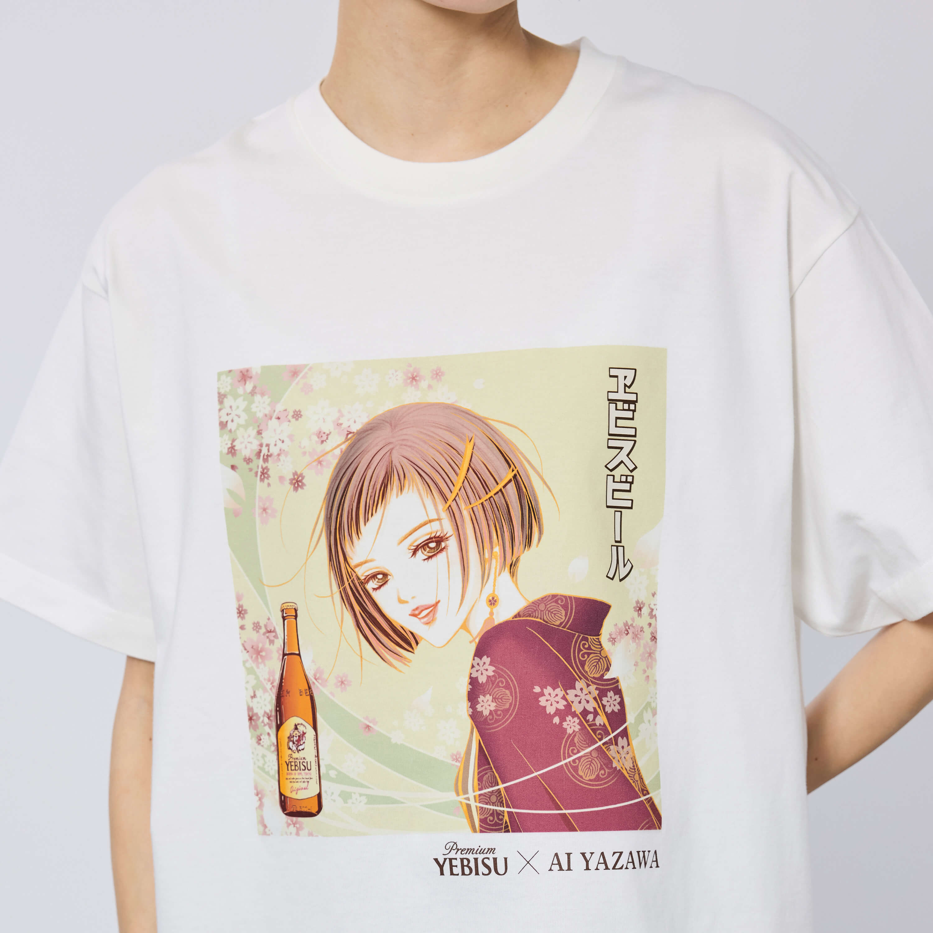 Tシャツ 彩-あや- 第二景 – ヱビスビール×矢沢あい